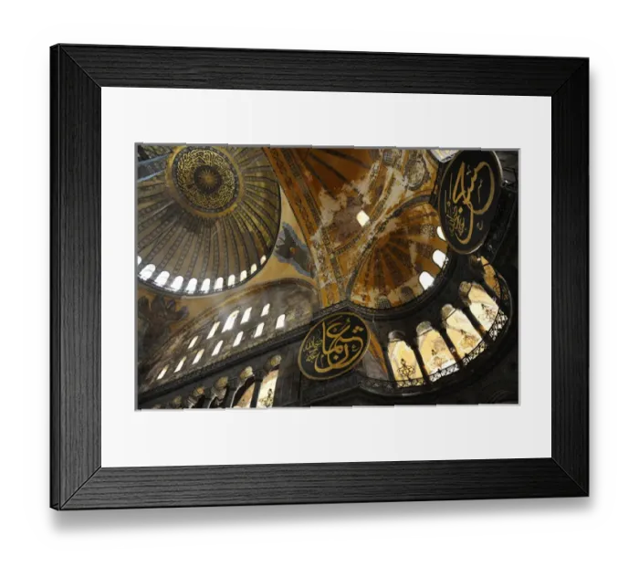 Framed Print : Hagia Sophia. Interior. Istanbul Framed Print : Hagia Sophia. Interior. Istanbul