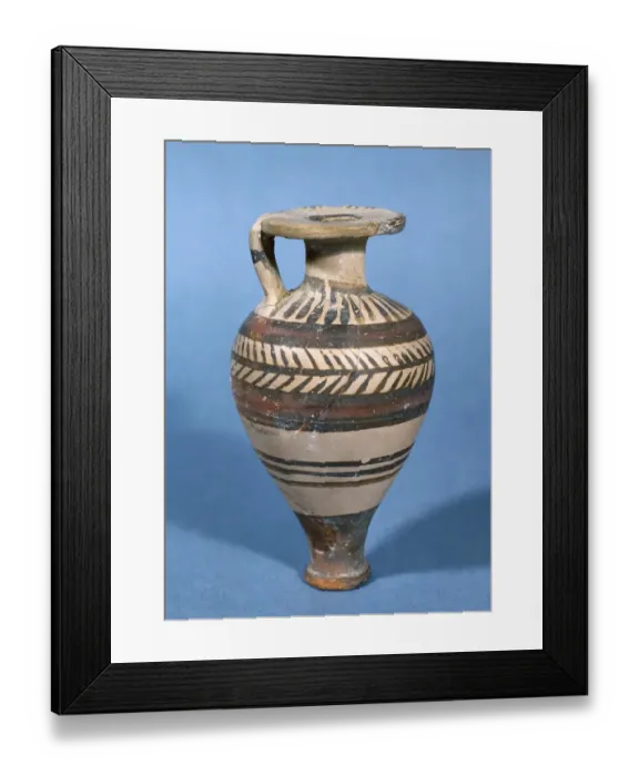 Framed Print : Spain. Catalonia. Empuries. Corinthian pottery. 6th century Framed Print : Spain. Catalonia. Empuries. Corinthian pottery. 6th century