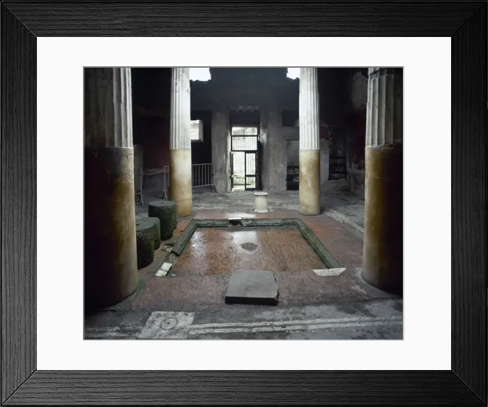 Framed Print : House of Lucius Ceius Secondus or House of the Ceii. Tetras Framed Print : House of Lucius Ceius Secondus or House of the Ceii. Tetras
