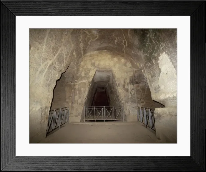 Framed Print : The Cave of the Cumaean Sibyl. Cumae. Italy Framed Print : The Cave of the Cumaean Sibyl. Cumae. Italy