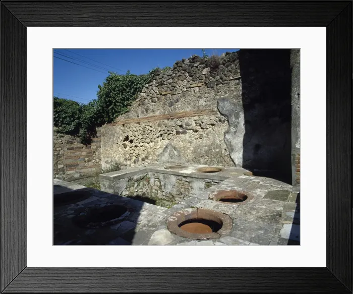 Framed Print : Italy. Pompeii. Thermopolium Framed Print : Italy. Pompeii. Thermopolium