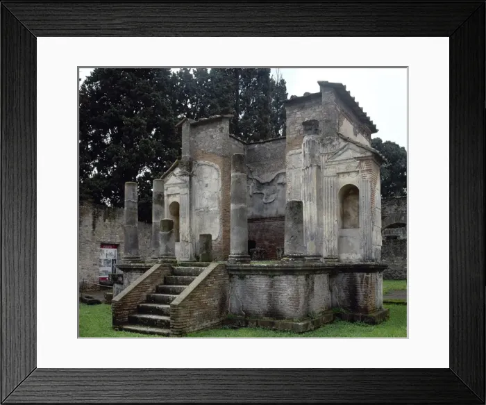 Framed Print : Italy. Pompeii. Temple of Isis. 1st century AD Framed Print : Italy. Pompeii. Temple of Isis. 1st century AD