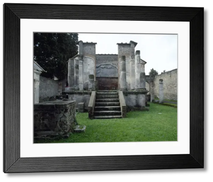Framed Print : Italy. Pompeii. Temple of Isis. 1st century AD Framed Print : Italy. Pompeii. Temple of Isis. 1st century AD