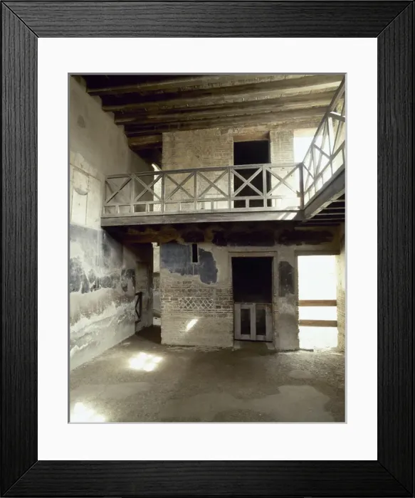 Framed Print : Italy. Herculaneum. The House of the Stags. 1st AD. Room Framed Print : Italy. Herculaneum. The House of the Stags. 1st AD. Room