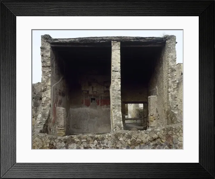 Framed Print : Italy. Herculaneum. The House of the Stags. 1st AD. Rooms Framed Print : Italy. Herculaneum. The House of the Stags. 1st AD. Rooms