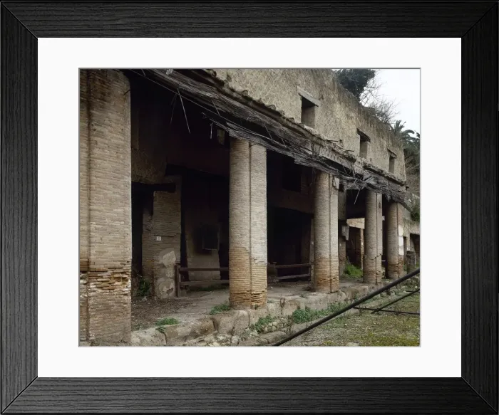 Framed Print : Italy. Herculaneum. House next to the Forum. Ruins Framed Print : Italy. Herculaneum. House next to the Forum. Ruins