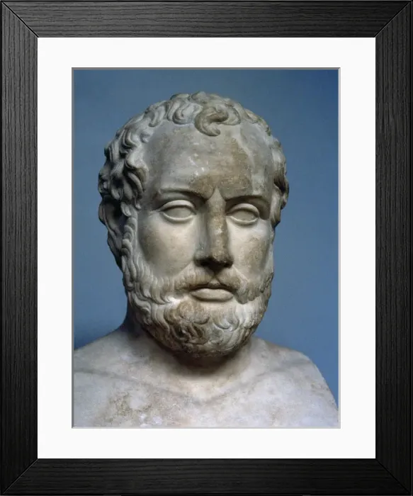 Framed Print : Aeschines (389-314 BC). Greek statesman. Bust Framed Print : Aeschines (389-314 BC). Greek statesman. Bust