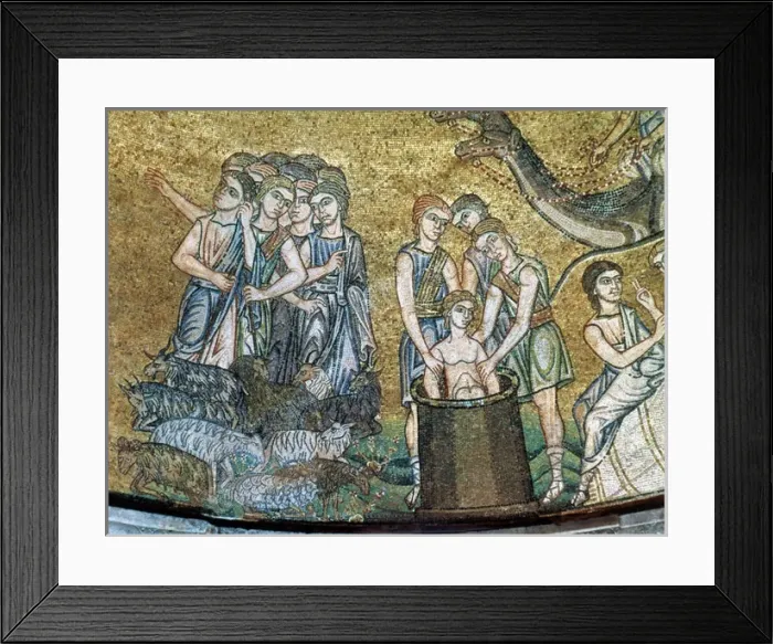 Framed Print : Italy. Venice. Saint Marks Basilica. Mosaic. Joseph Thrown Framed Print : Italy. Venice. Saint Marks Basilica. Mosaic. Joseph Thrown