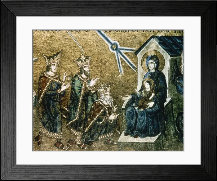 Framed Print : Italiy. Venice. Saint Marks Basilica. Epiphany. Mosaic. 12t Framed Print : Italiy. Venice. Saint Marks Basilica. Epiphany. Mosaic. 12t