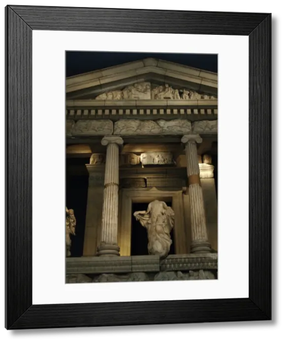 Framed Print : Neried Monument. Classical Period Lycia. Kinik, Antalya prov Framed Print : Neried Monument. Classical Period Lycia. Kinik, Antalya prov