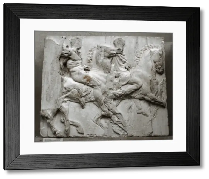 Framed Print : South Frieze of the Parthenon. The Acropolis, Athens, Greece Framed Print : South Frieze of the Parthenon. The Acropolis, Athens, Greece