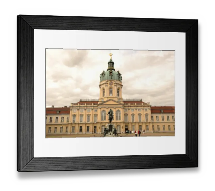 Framed Print : Germany. Berlin. Charlottenburg Palace. 17th- 18th century Framed Print : Germany. Berlin. Charlottenburg Palace. 17th- 18th century