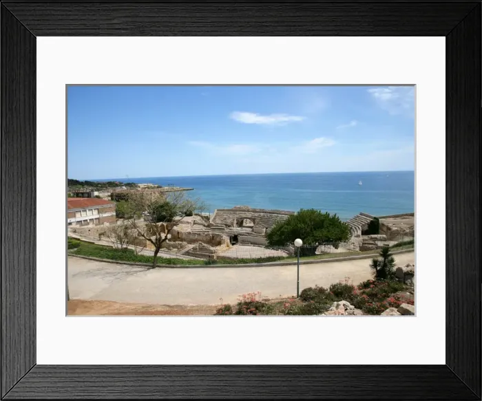 Framed Print : Spain. Tarragona. Roman Amphitheatre. 2nd century AD Framed Print : Spain. Tarragona. Roman Amphitheatre. 2nd century AD