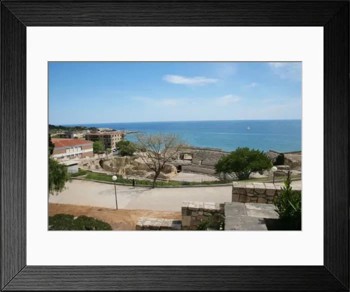 Framed Print : Spain. Tarragona. Roman Amphitheatre. 2nd century AD Framed Print : Spain. Tarragona. Roman Amphitheatre. 2nd century AD