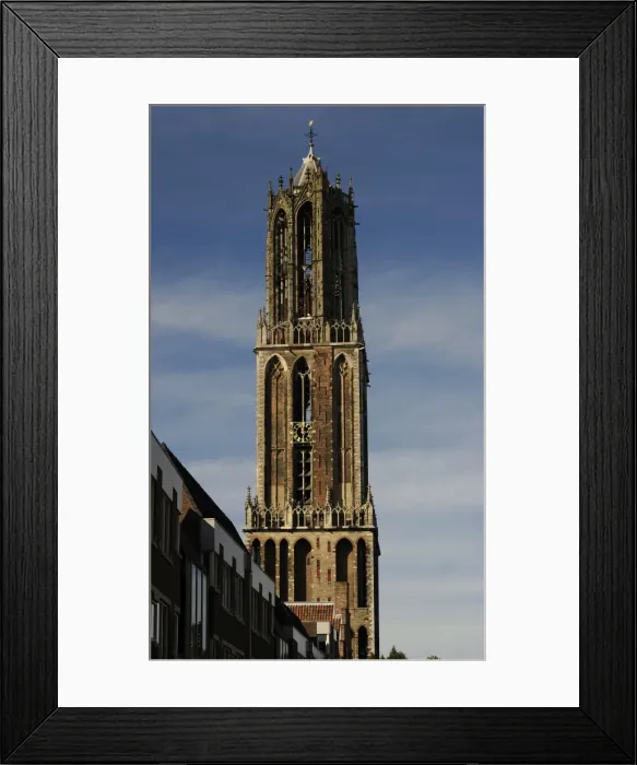 Framed Print : Netherlands. Utrecht. St. Martins Cathedral. Dom Tower. 14t Framed Print : Netherlands. Utrecht. St. Martins Cathedral. Dom Tower. 14t