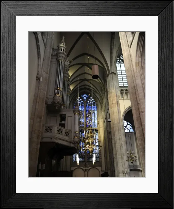 Framed Print : Netherlands. Utrecht. St. Martins Cathedral. Middle Ages. F Framed Print : Netherlands. Utrecht. St. Martins Cathedral. Middle Ages. F