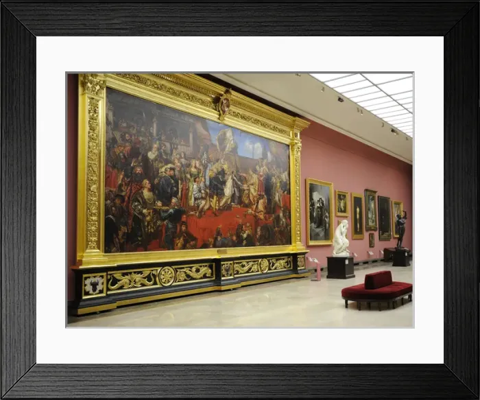 Framed Print : Poland. Krakow. The National Museum. Inside Framed Print : Poland. Krakow. The National Museum. Inside