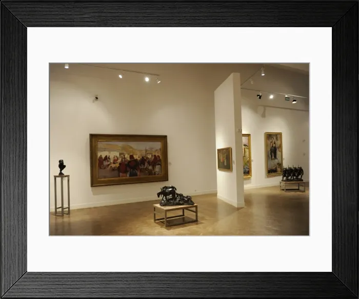 Framed Print : Poland. Krakow. The National Museum. Inside Framed Print : Poland. Krakow. The National Museum. Inside