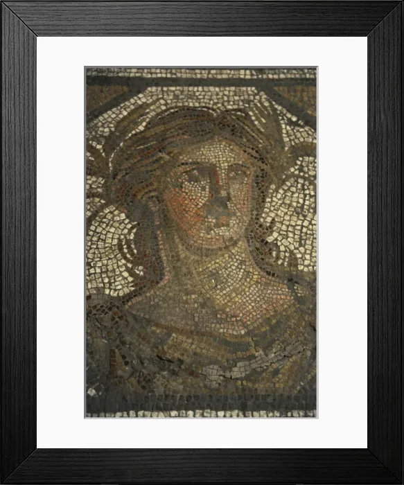 Framed Print : Roman floor mosaic. Antonine Period. Alemdar (Istanbul) Framed Print : Roman floor mosaic. Antonine Period. Alemdar (Istanbul)