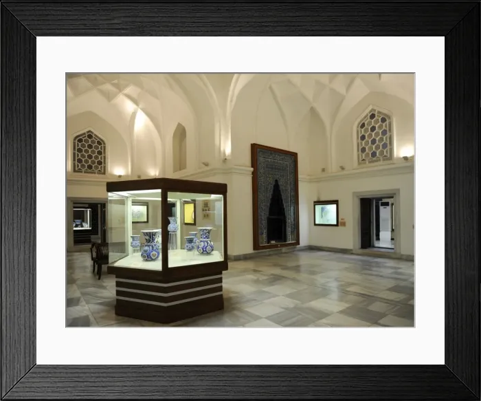 Framed Print : Interior of Tiled Kiosk Museum. Archaeological Museum. Istan Framed Print : Interior of Tiled Kiosk Museum. Archaeological Museum. Istan