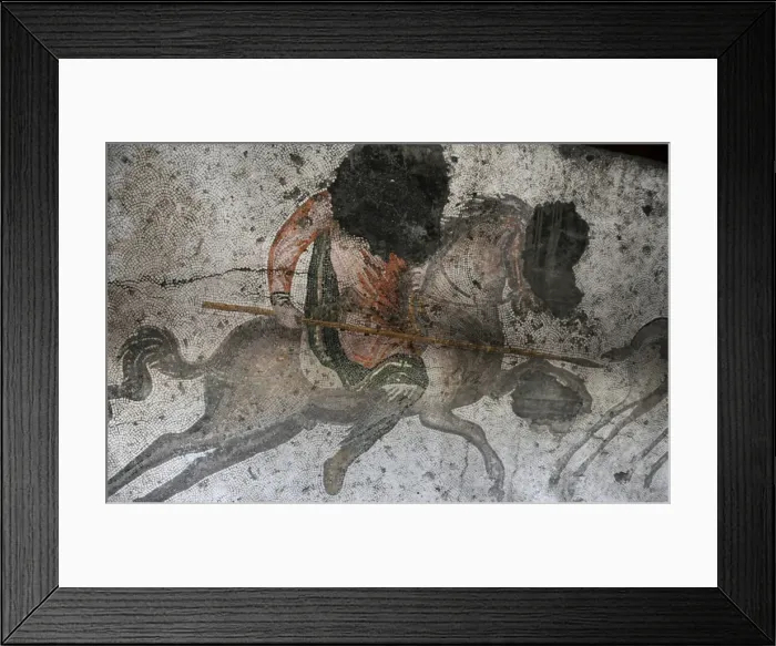 Framed Print : Mosaic of the Great Palace Mosaic Museum. Istanbul Framed Print : Mosaic of the Great Palace Mosaic Museum. Istanbul