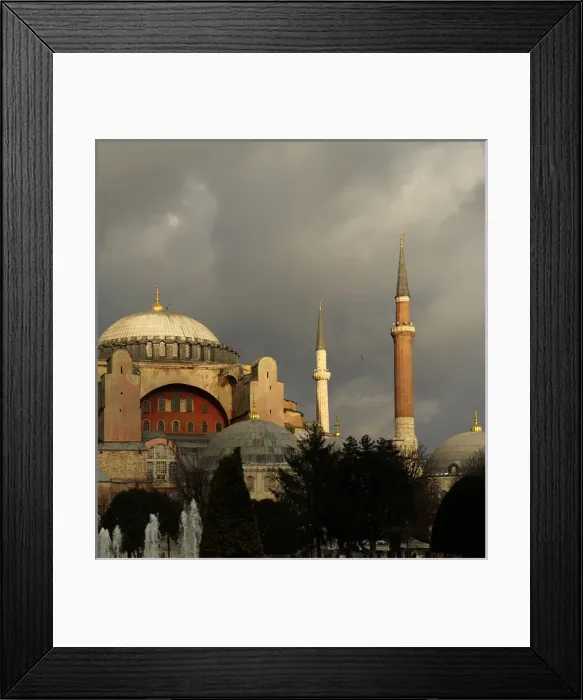 Framed Print : Hagia Sophia. Exterior. Istanbul Framed Print : Hagia Sophia. Exterior. Istanbul