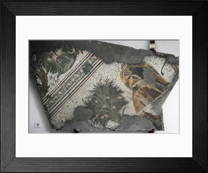 Framed Print : Great Palace Mosaic Museum. Byzantine style. Istanbul. Turke Framed Print : Great Palace Mosaic Museum. Byzantine style. Istanbul. Turke