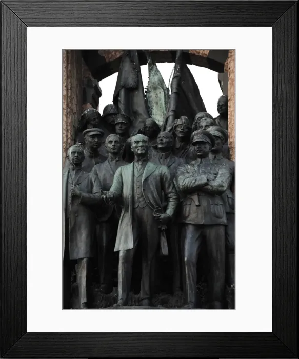 Framed Print : Istanbul. Republic Monument, 1928 by Italian sculptor Pietro Framed Print : Istanbul. Republic Monument, 1928 by Italian sculptor Pietro