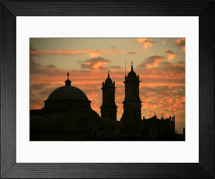 Framed Print : Turkey. Istanbul. Hagia Triada, Greek Orthodox Chruch (1880)