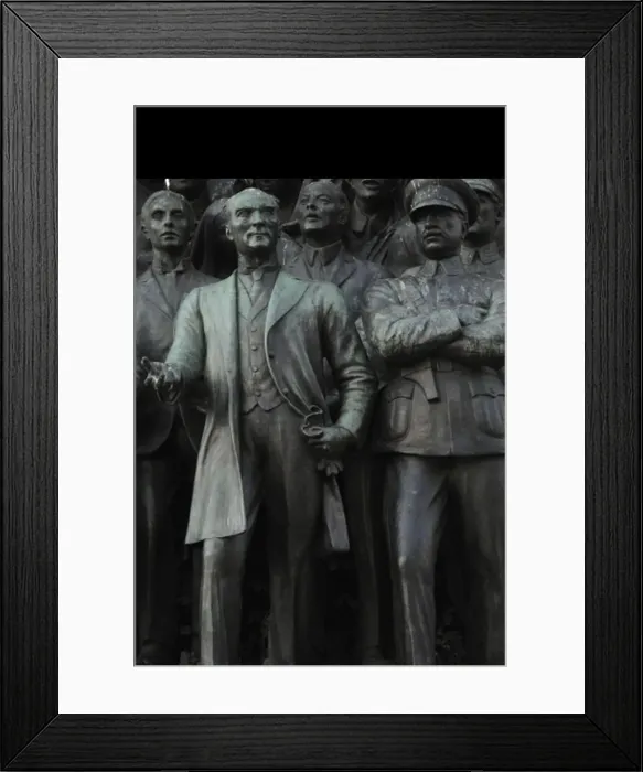 Framed Print : Istanbul. Republic Monument, 1928 by Italian sculptor Pietro Framed Print : Istanbul. Republic Monument, 1928 by Italian sculptor Pietro