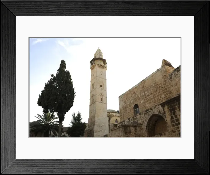 Framed Print : Israel. Jerusalem. Basilica of the Holy Sepulchre. Outside Framed Print : Israel. Jerusalem. Basilica of the Holy Sepulchre. Outside