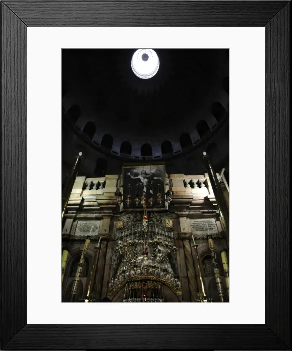 Framed Print : Israel. Jerusalem. The Tomb of Christ at The Holy Sepulchre Framed Print : Israel. Jerusalem. The Tomb of Christ at The Holy Sepulchre