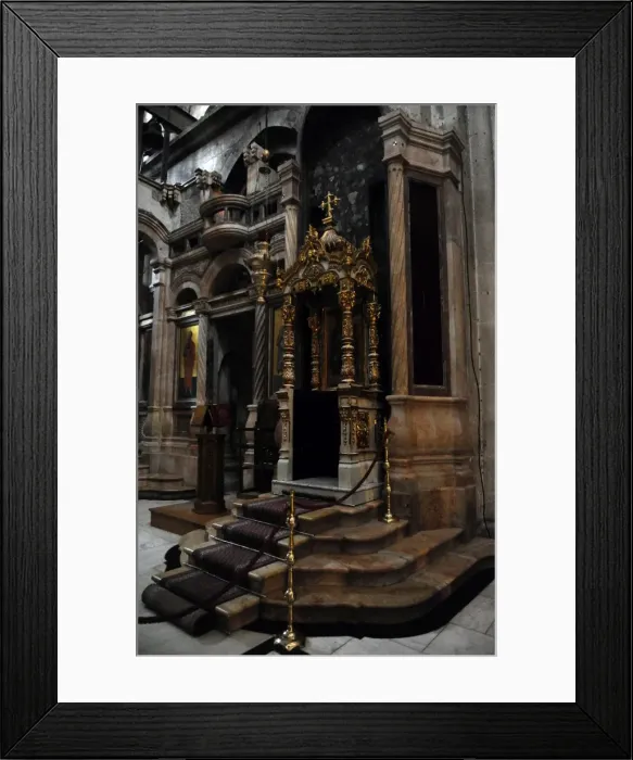 Framed Print : Israel. Jerusalem. Basilica of the Holy Sepulchre. Catholico Framed Print : Israel. Jerusalem. Basilica of the Holy Sepulchre. Catholico