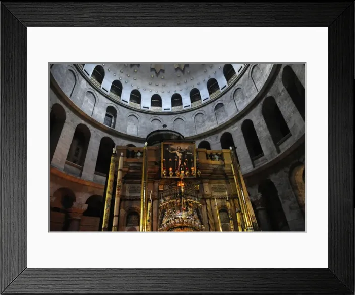 Framed Print : Israel. Jerusalem. The Tomb of Christ at The Holy Sepulchre Framed Print : Israel. Jerusalem. The Tomb of Christ at The Holy Sepulchre