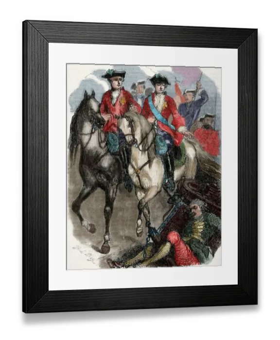 Framed Print : Louis XV of France (1710-1774). King of France and Navarre Framed Print : Louis XV of France (1710-1774). King of France and Navarre