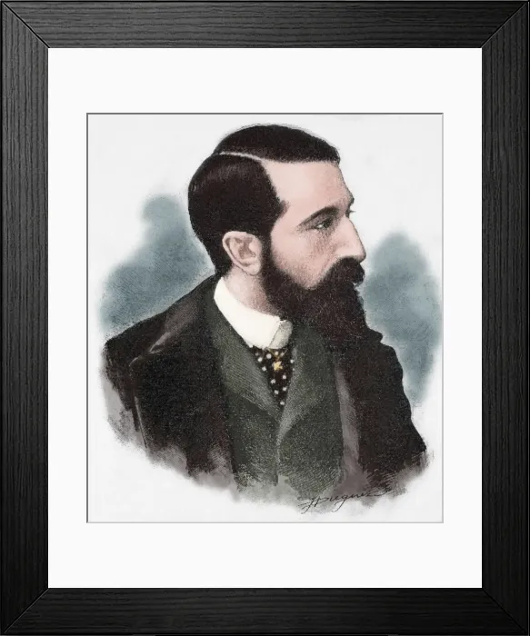 Framed Print : Claudio Lopez Bru, second Marquis of Comillas (1853-1925). E Framed Print : Claudio Lopez Bru, second Marquis of Comillas (1853-1925). E