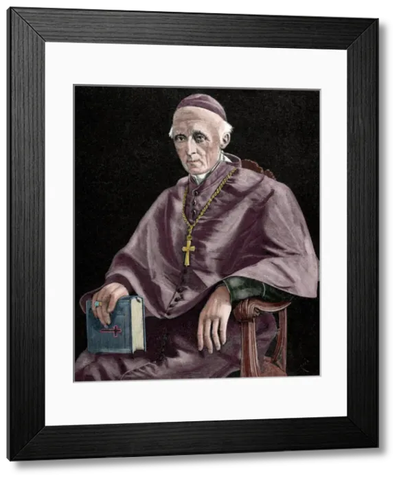 Framed Print : Henry Edward Manning (1808-1892). English Roman Catholic Arc Framed Print : Henry Edward Manning (1808-1892). English Roman Catholic Arc