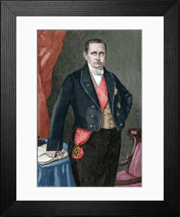 Framed Print : Otto Theodor von Manteuffel (1805-1882). Conservative Prussi Framed Print : Otto Theodor von Manteuffel (1805-1882). Conservative Prussi