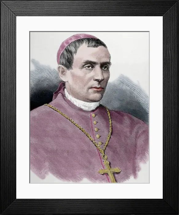 Framed Print : Narciso y Martinez Izquierdo (1831-1886). Spanish prelate an Framed Print : Narciso y Martinez Izquierdo (1831-1886). Spanish prelate an