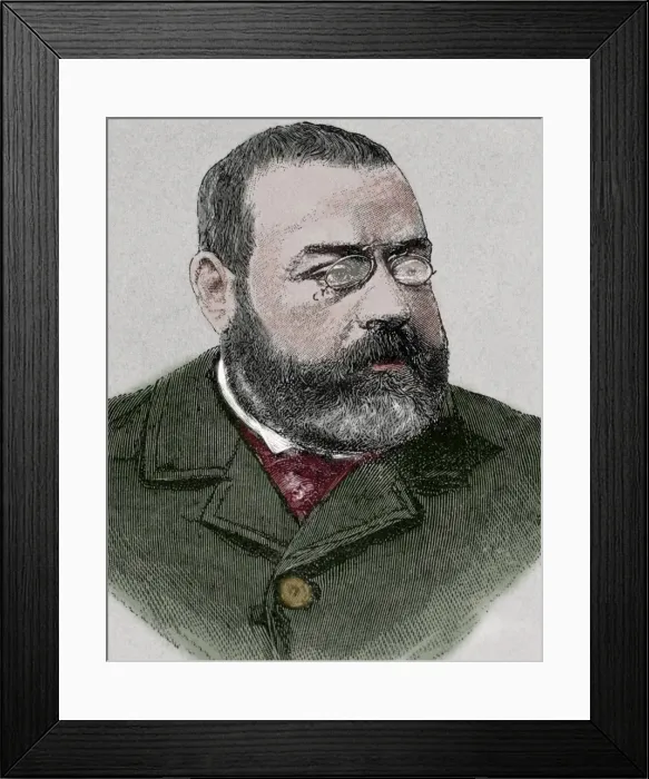 Framed Print : Josep Feliu i Codina (1845-1897). Catalan journalist and nov Framed Print : Josep Feliu i Codina (1845-1897). Catalan journalist and nov