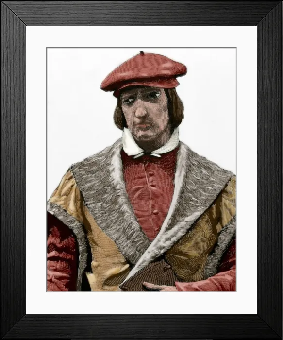 Framed Print : Juan Luis Vives (1493-1540). Valencian scholar and humanist Framed Print : Juan Luis Vives (1493-1540). Valencian scholar and humanist