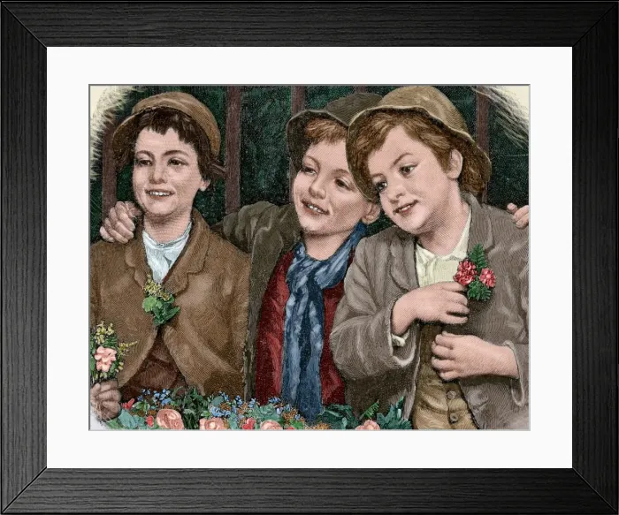 Framed Print : Mark Twain (1835-1910). American writer. The Adventures of H Framed Print : Mark Twain (1835-1910). American writer. The Adventures of H