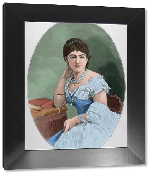Juliette Adam (Juliette Lambert), (1836-1936). French writer