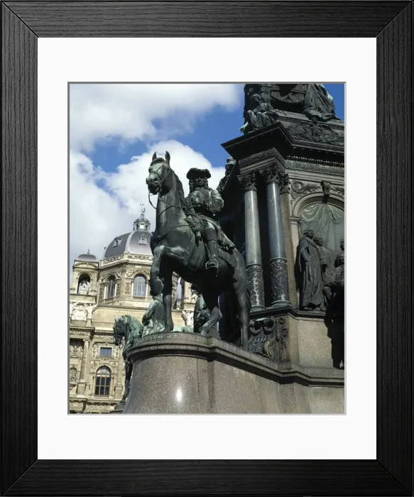 Framed Print : Ludwing Andreas von Khevenhuller (1683-1744). Austrian field Framed Print : Ludwing Andreas von Khevenhuller (1683-1744). Austrian field