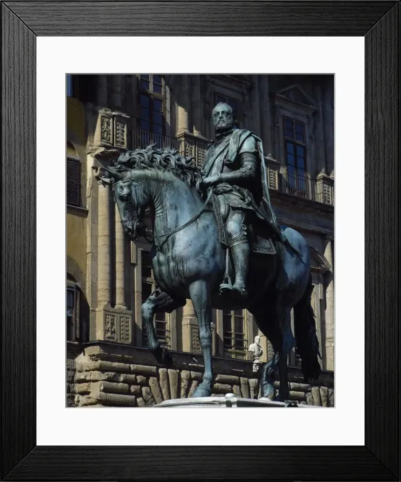 Framed Print : Cosimo I de Medici (1519-1574). Grand Duke of Tuscany and Du Framed Print : Cosimo I de Medici (1519-1574). Grand Duke of Tuscany and Du