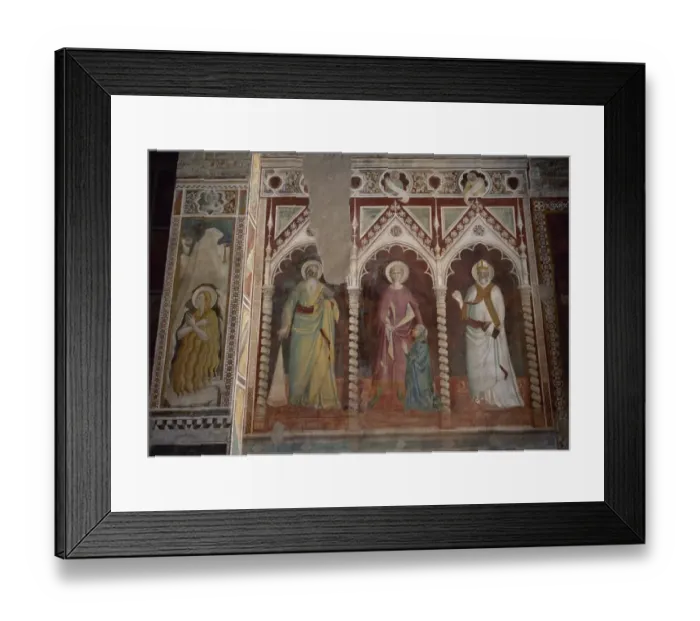 Framed Print : Italy. Florence. Theory of Saints by Spinello Aretino (1350 Framed Print : Italy. Florence. Theory of Saints by Spinello Aretino (1350