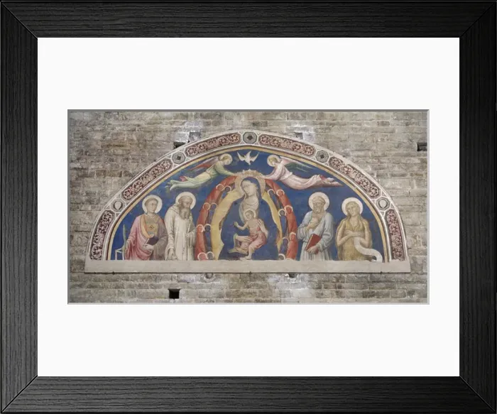 Framed Print : Italy. Florence. Church of San Maniato al Monte. Mural paint Framed Print : Italy. Florence. Church of San Maniato al Monte. Mural paint