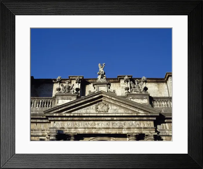 Framed Print : Spain. Basque Country. Azpeitia. Parish Church of San Sebast Framed Print : Spain. Basque Country. Azpeitia. Parish Church of San Sebast