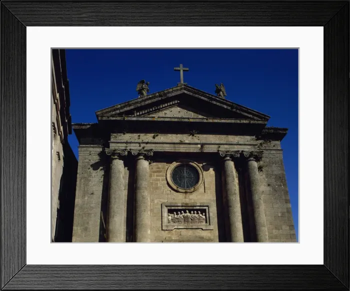 Framed Print : Spain. Galicia. Santiago de Compostela. Church of Capilla de Framed Print : Spain. Galicia. Santiago de Compostela. Church of Capilla de