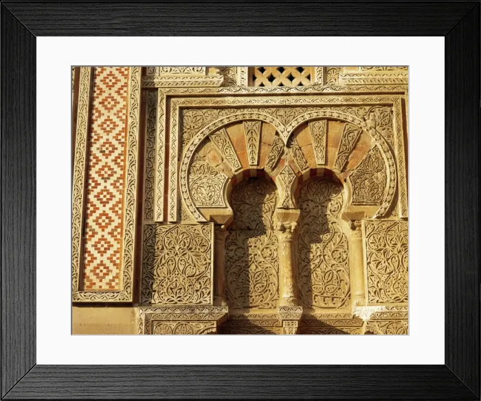 Framed Print : Spain. Andalusia. Great Mosque of Cordoba. 8th C. Moorish ar Framed Print : Spain. Andalusia. Great Mosque of Cordoba. 8th C. Moorish ar